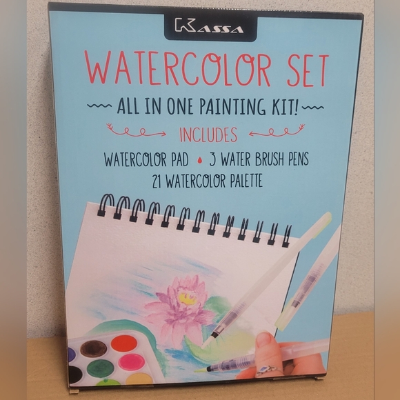 Watercolor Painting & Drawing Art Supplies Set - Brand new - Picture 4 of 5